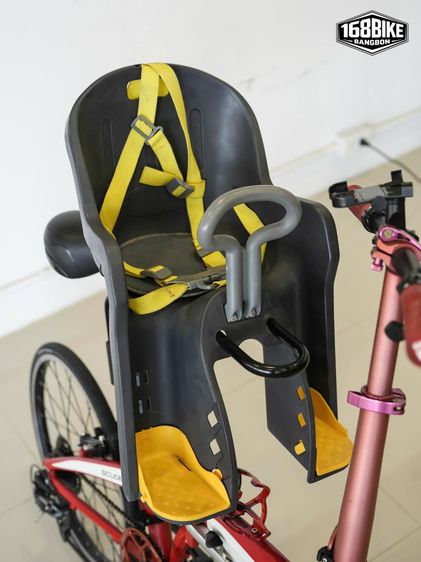 	 🚴‍♂️🔥 Scuderia Ferrari Folding Bike 20" รถพับแต่งพร้อมเบาะเด็ก สวยไม่เหมือนใคร 🚴‍♂️🔥 รูปที่ 14