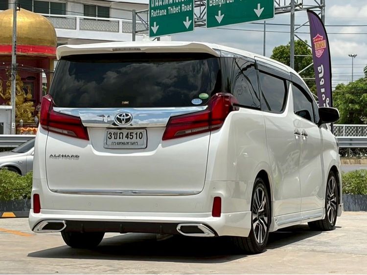 Toyota Alphard 2019 2.5 S C-Package Van เบนซิน ไม่ติดแก๊ส เกียร์อัตโนมัติ ขาว รูปที่ 4