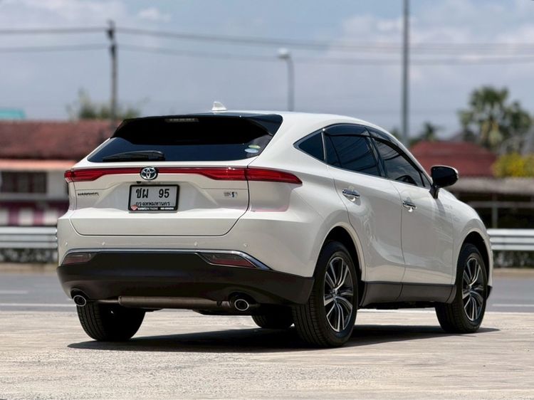 Toyota Harrier 2021 2.5 Hybrid Premium Utility-car ไฮบริด ไม่ติดแก๊ส เกียร์อัตโนมัติ ขาว รูปที่ 4