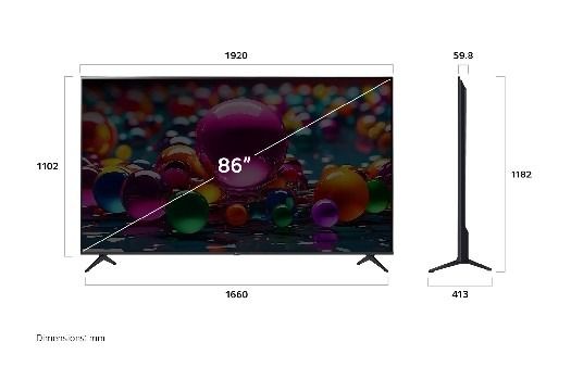 ทีวีแอลอีดี 86 นิ้ว LG (4K LED, SMART TV) 86UA8450PSA.ATMQ รูปที่ 3