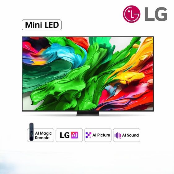 LG QNED evo AI MiniLED 144Hz Smart TV รุ่น 100QNED86ASA Magic AI Remote สมาร์ททีวี 100 นิ้ว