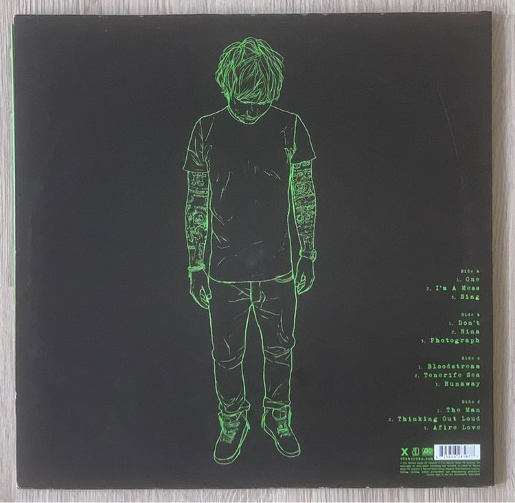แผ่นเสียง Ed Sheeran X  รูปที่ 2