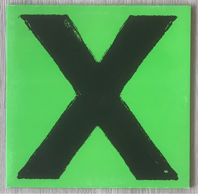 แผ่นเสียง Ed Sheeran X 