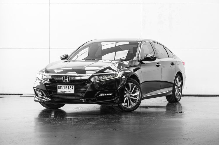 Honda Accord 2019 1.5 Turbo EL Sedan เบนซิน ไม่ติดแก๊ส เกียร์อัตโนมัติ ดำ