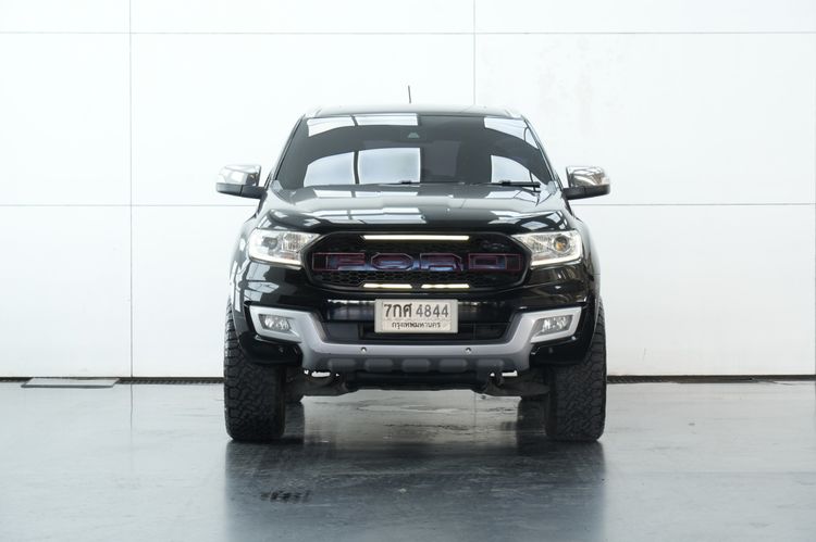 Ford Everest 2018 2.2 Titanium Plus Utility-car ดีเซล ไม่ติดแก๊ส เกียร์อัตโนมัติ ดำ รูปที่ 3