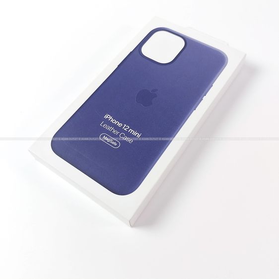 เคสหนังแท้ Apple iPhone 12 mini Leather Case with MagSafe สี Deep Violet แท้ศูนย์ ใหม่มือหนึ่ง หายาก ราคาพิเศษ รูปที่ 4
