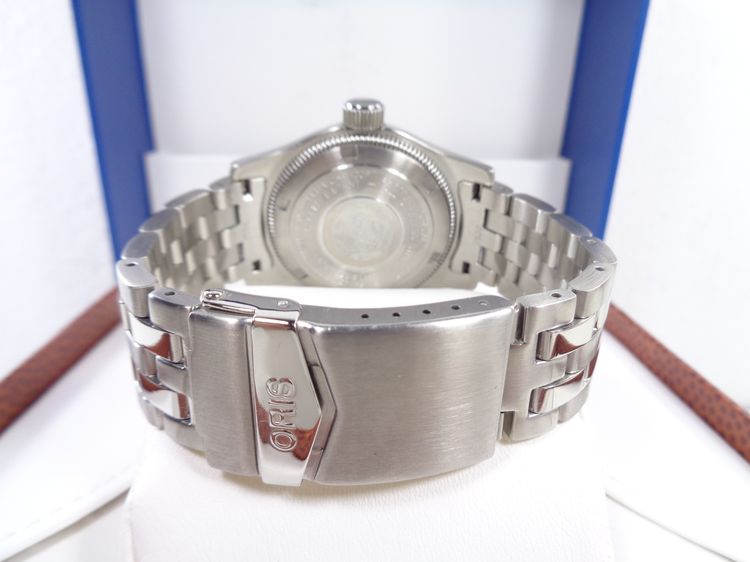 รุ่นสะสม ORIS Big Crown Diver Date หน้าดำ เข็มเหลือง 39 มิล. รูปที่ 4