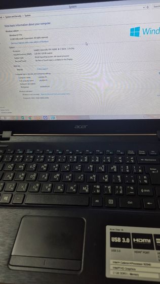 Acer notebook มือสอง รูปที่ 13