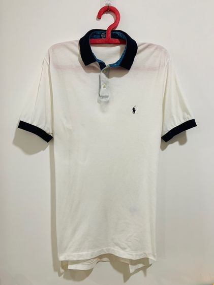 ขาว อื่นๆ แขนสั้น เสื้อโปโล POLO Ralph Lauren แท้ 💯 size S วัดจริงขนาด อก 21 ยาวหน้า 27 หลังยาว 28.5 นิ้ว สภาพใหม่มากทรงสวย ดีเทลปกเสื้อสวย เนื้อผ้าดีมาก
