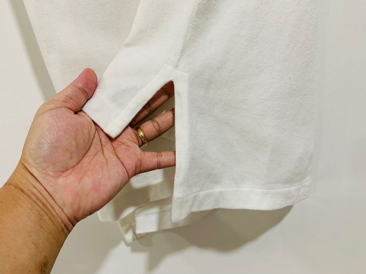 เสื้อโปโล POLO Ralph Lauren แท้ 💯 size S วัดจริงขนาด อก 21 ยาวหน้า 27 หลังยาว 28.5 นิ้ว สภาพใหม่มากทรงสวย ดีเทลปกเสื้อสวย เนื้อผ้าดีมาก รูปที่ 6