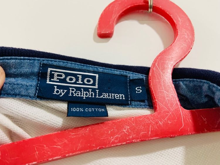 เสื้อโปโล POLO Ralph Lauren แท้ 💯 size S วัดจริงขนาด อก 21 ยาวหน้า 27 หลังยาว 28.5 นิ้ว สภาพใหม่มากทรงสวย ดีเทลปกเสื้อสวย เนื้อผ้าดีมาก รูปที่ 5