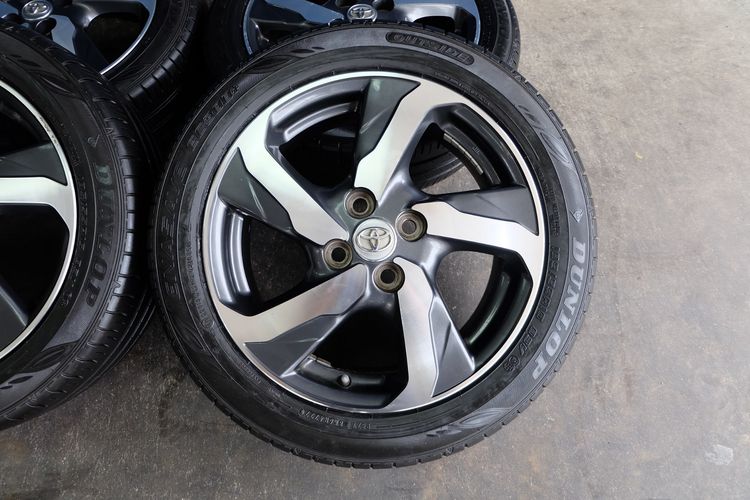 🚗 ล้อ Vios 16 นิ้ว  ตัว Top รุ่น G + ยาง Dunlop ขนาด  185 55R16  ปี22  รูปที่ 2