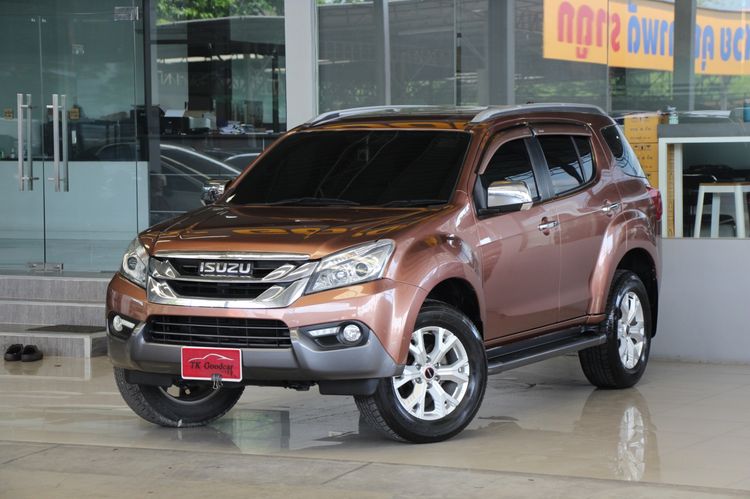 Isuzu MU-X 2015 3.0 Utility-car ดีเซล ไม่ติดแก๊ส เกียร์อัตโนมัติ น้ำตาล