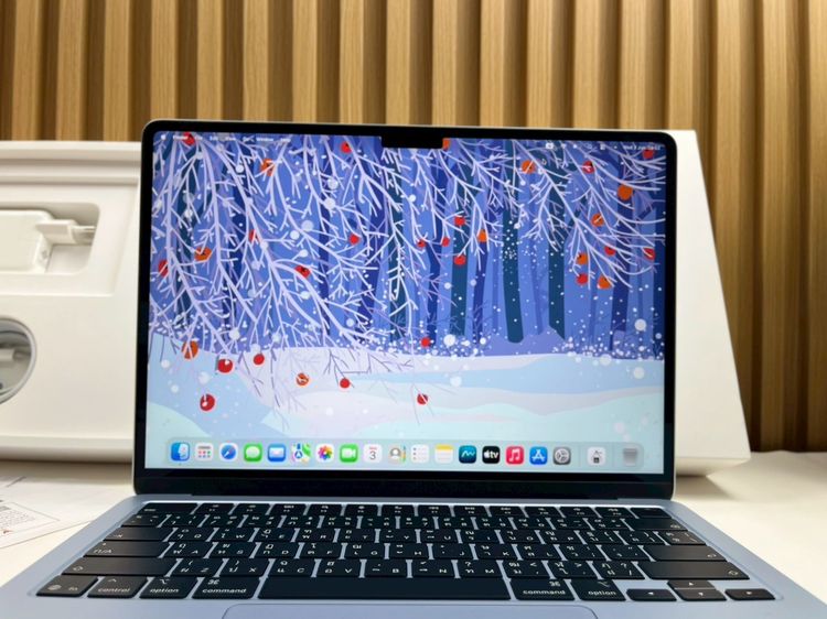 MacBook Air 13.6-inch M4 2025 Ram16GB SSD256GB SkyBlue apple care 29 April 2027  รูปที่ 4