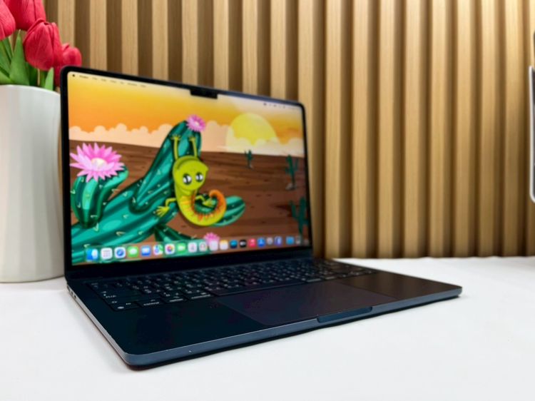 MacBook Air 13.6-inch M2 2022 Ram8GB SSD256GB Midnight Apple care 7 January 2027 รูปที่ 2