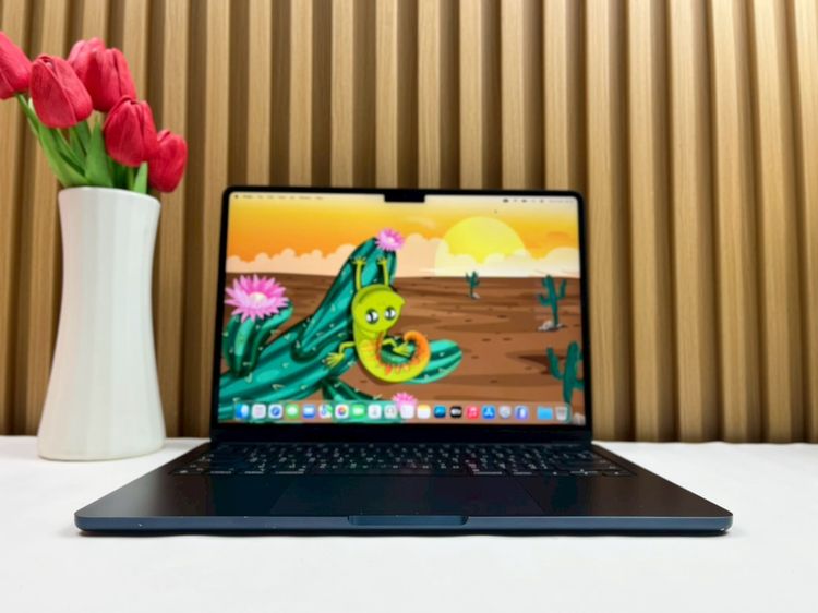 แมค โอเอส 8 กิกะไบต์ อื่นๆ ไม่ใช่ MacBook Air 13.6-inch M2 2022 Ram8GB SSD256GB Midnight Apple care 7 January 2027
