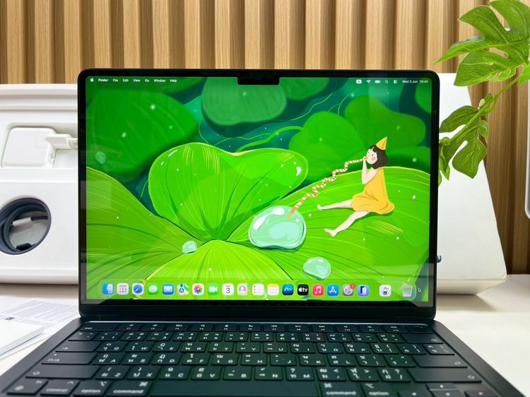 MacBook Air 13-inch M3 2024 Ram8GB SSD256GB Midnight รูปที่ 4