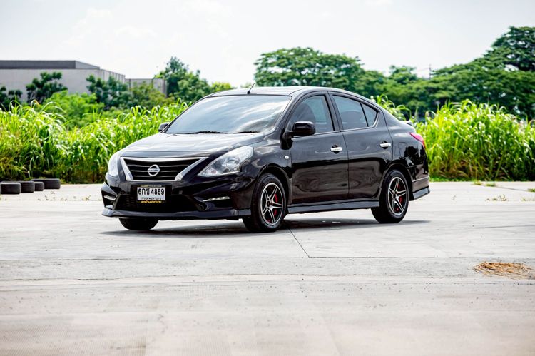 Nissan Almera 2017 1.2 E Sportech Sedan เบนซิน เกียร์อัตโนมัติ ดำ รูปที่ 3