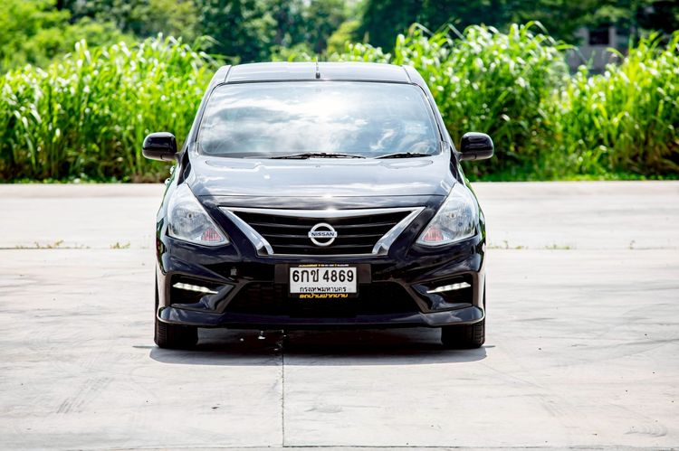 Nissan Almera 2017 1.2 E Sportech Sedan เบนซิน เกียร์อัตโนมัติ ดำ รูปที่ 2