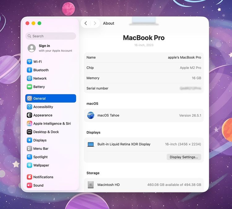 MacBook Pro 16-inch M2 Pro Ram16GB SSD512GB SpaceGray  รูปที่ 12