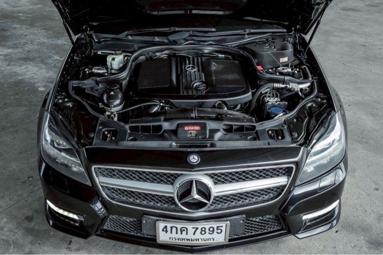 Mercedes-Benz CLS-Class 2014 CLS250 CDI Sedan ดีเซล ไม่ติดแก๊ส เกียร์อัตโนมัติ ดำ รูปที่ 4