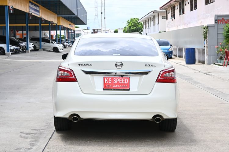 Nissan Teana 2019 2.0 XL Sedan เบนซิน ไม่ติดแก๊ส เกียร์อัตโนมัติ ขาว รูปที่ 4