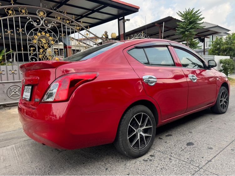 Nissan Almera 2013 1.2 E Sedan เบนซิน ไม่ติดแก๊ส เกียร์อัตโนมัติ แดง รูปที่ 3