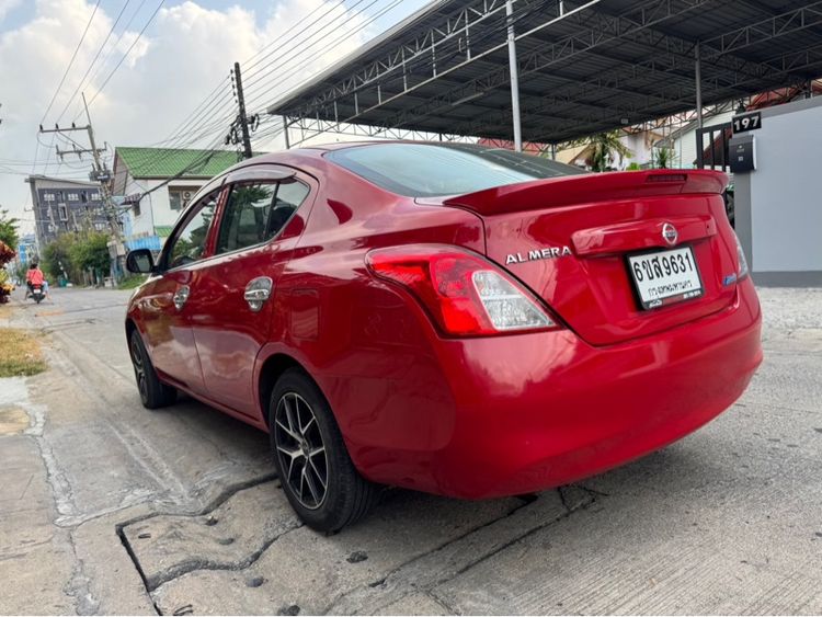 Nissan Almera 2013 1.2 E Sedan เบนซิน ไม่ติดแก๊ส เกียร์อัตโนมัติ แดง รูปที่ 4