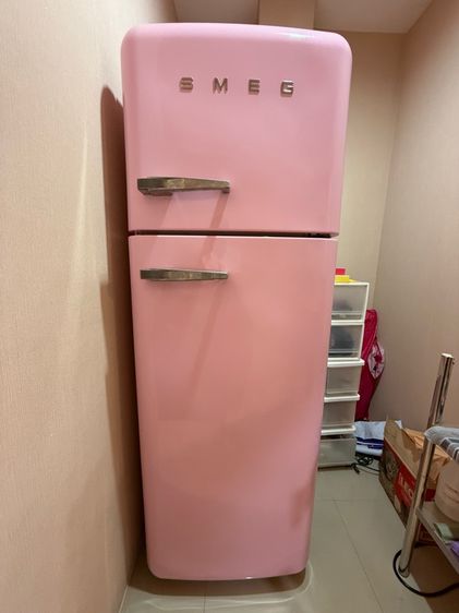 ตู้เย็น SMEG 50's retro 2 ประตู FAB30RPK5 สีชมพูพาสเทล  รูปที่ 2