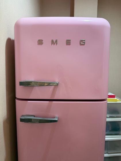 ตู้เย็น SMEG 50's retro 2 ประตู FAB30RPK5 สีชมพูพาสเทล 
