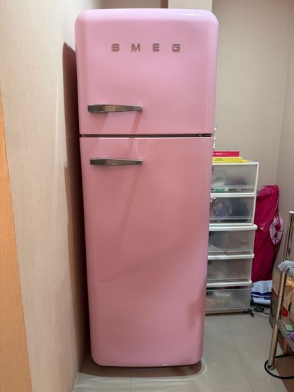 ตู้เย็น SMEG 50's retro 2 ประตู FAB30RPK5 สีชมพูพาสเทล  รูปที่ 3