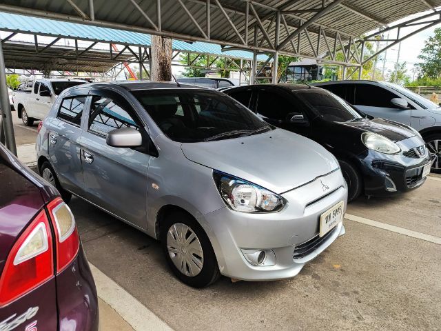 Mitsubishi Mirage 2014 1.2 GLX Sedan เบนซิน เกียร์อัตโนมัติ เทา รูปที่ 2