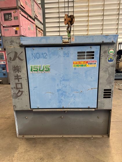DCA15USํYB เครื่องปั่นไฟ Denyo genset ขนาด 12.5KVA 15KVA OEK 081-3062283 รูปที่ 3