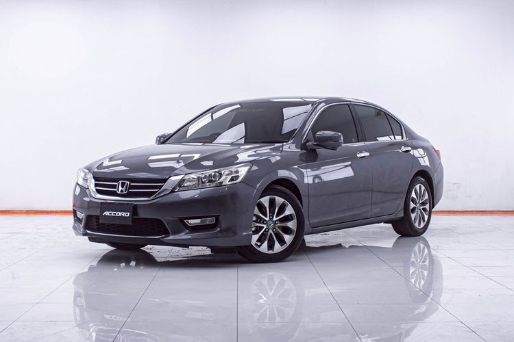 Honda Accord 2014 2.4 EL NAVI Sedan เบนซิน ไม่ติดแก๊ส เกียร์อัตโนมัติ เทา