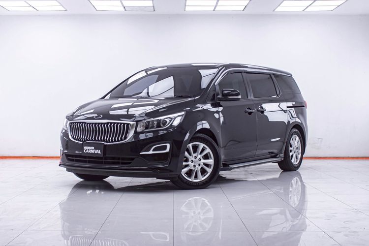 Kia Grand Carnival 2022 2.2 LX Utility-car ดีเซล ไม่ติดแก๊ส เกียร์อัตโนมัติ ดำ