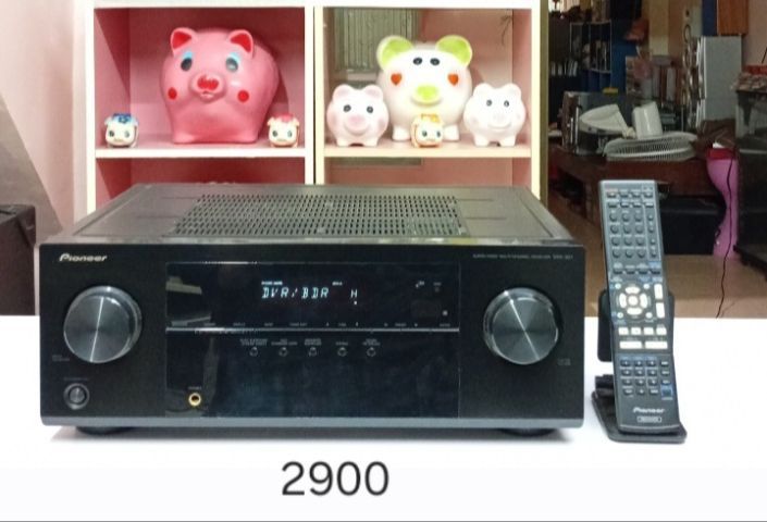 ลงขาย 5 รายการ PIONEER 5..1 รุ่น VSX- 321 รุ่นใหญ่ไฟ 220 กำลังขับ 600 วัตต์ มีช่องเสียบตู้ซับในตัว เครื่องละ 2900 บาท 2.denon AVC-1570 รุ่นใหญ่ 500 วัตต์ไฟ 100 ของญี่ปุ่น เครื่องละ 2490