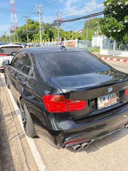 BMW Series 3 2015 320i เบนซิน ไม่ติดแก๊ส เกียร์อัตโนมัติ ดำ รูปที่ 2