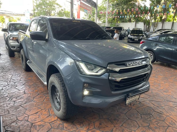 Isuzu D-MAX 2023 3.0 Hi-Lander Pickup ดีเซล ไม่ติดแก๊ส เกียร์อัตโนมัติ เทา