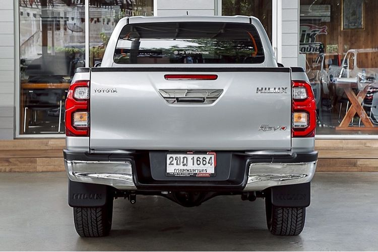 Toyota Hilux Revo 2021 Double Cab 2.4 Entry Prerunner Pickup ดีเซล ไม่ติดแก๊ส เกียร์อัตโนมัติ เทา รูปที่ 4