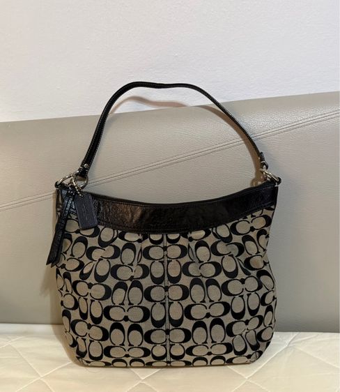 กระเป๋าสะพาย Coach Signature Ashley Hobo Bag 