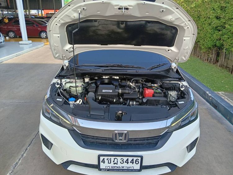 Honda City 2023 1.0 V Sedan เบนซิน ไม่ติดแก๊ส เกียร์อัตโนมัติ ขาว รูปที่ 4