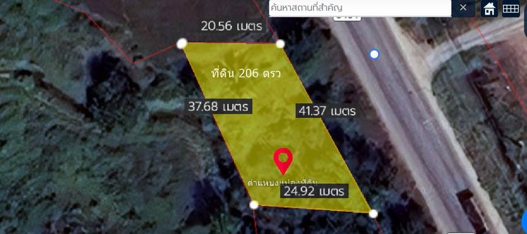 ขายที่ดิน 206 ตรว.ติดถนนใหญ่ อ.เสนา จ.อยุธยา ขาย 2 ล้าน รูปที่ 3