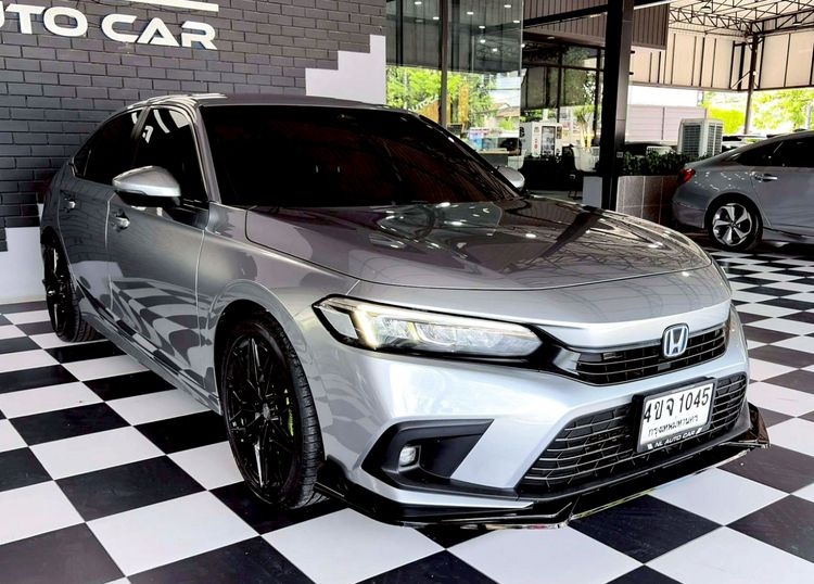 Honda Civic 2023 2.0 eHEV EL+ Sedan ไฮบริด ไม่ติดแก๊ส เกียร์อัตโนมัติ เทา รูปที่ 2