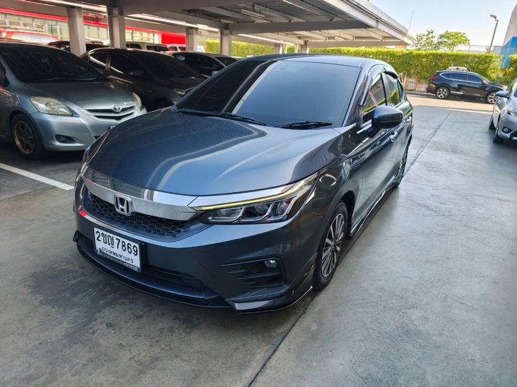 Honda City 2021 1.0 SV Sedan เบนซิน ไม่ติดแก๊ส เกียร์อัตโนมัติ เทา รูปที่ 2