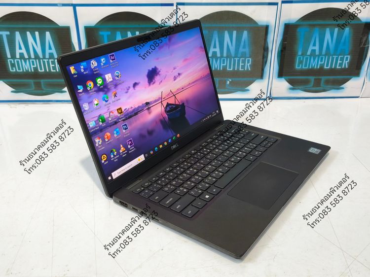 โน๊ตบุคทำงานมือสอง DELL Intel Core I7-10610U Ram16GB SSD120GB รูปที่ 3