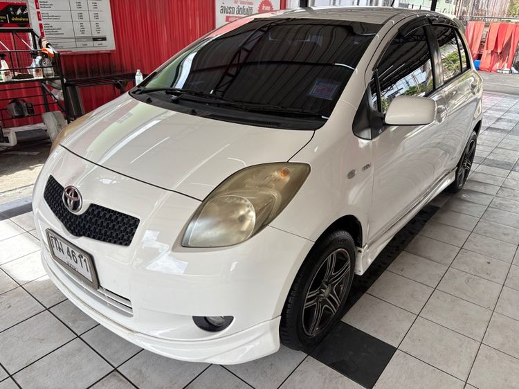 Toyota Yaris 2008 1.5 J Sedan เบนซิน ไม่ติดแก๊ส เกียร์อัตโนมัติ ขาว รูปที่ 2