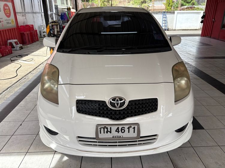 Toyota Yaris 2008 1.5 J Sedan เบนซิน ไม่ติดแก๊ส เกียร์อัตโนมัติ ขาว รูปที่ 3