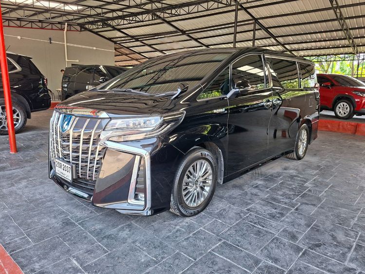 รถ Toyota Alphard 2.5 S C-Package สี ดำ