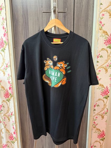 T Shirt Human Made Squirrel Black 