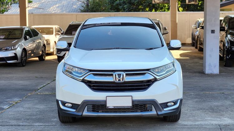 Honda CR-V 2018 2.4 E 2WD Utility-car เบนซิน ไม่ติดแก๊ส เกียร์อัตโนมัติ ขาว รูปที่ 2